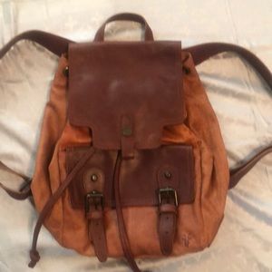 FRYE authentic All leather Backpack